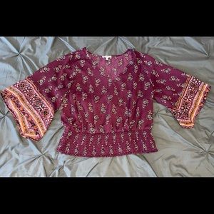 Patterned blouse